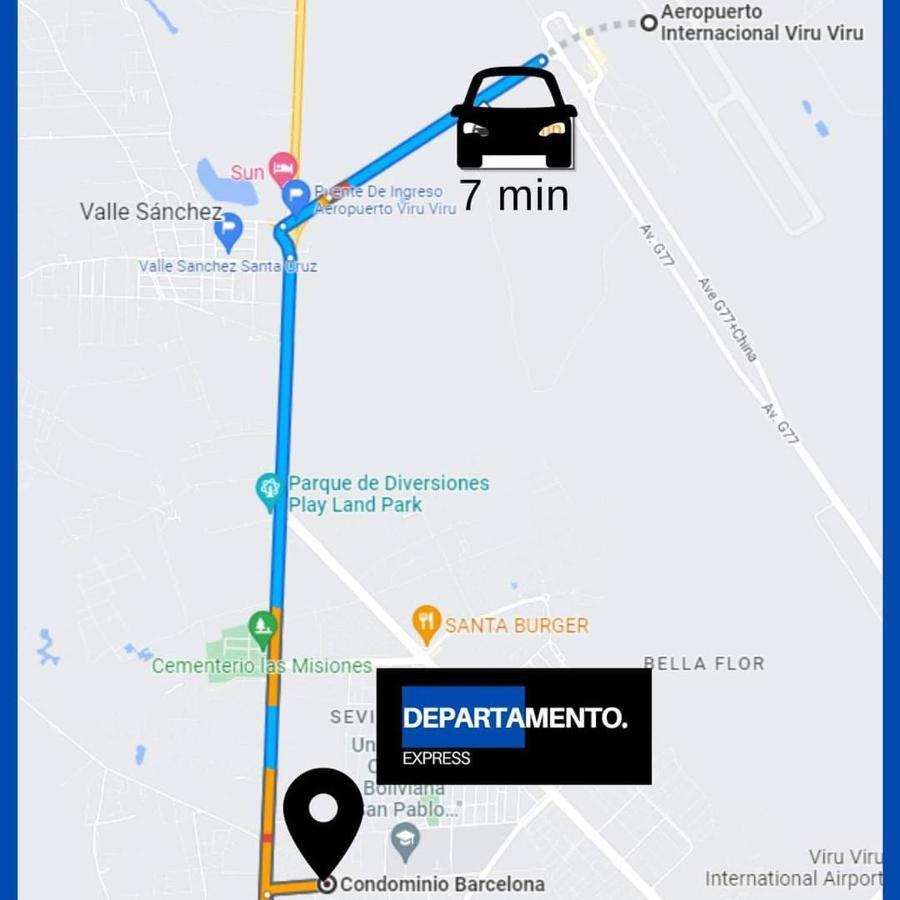 Despartamento express Santa Cruz de La Sierra Esterno foto